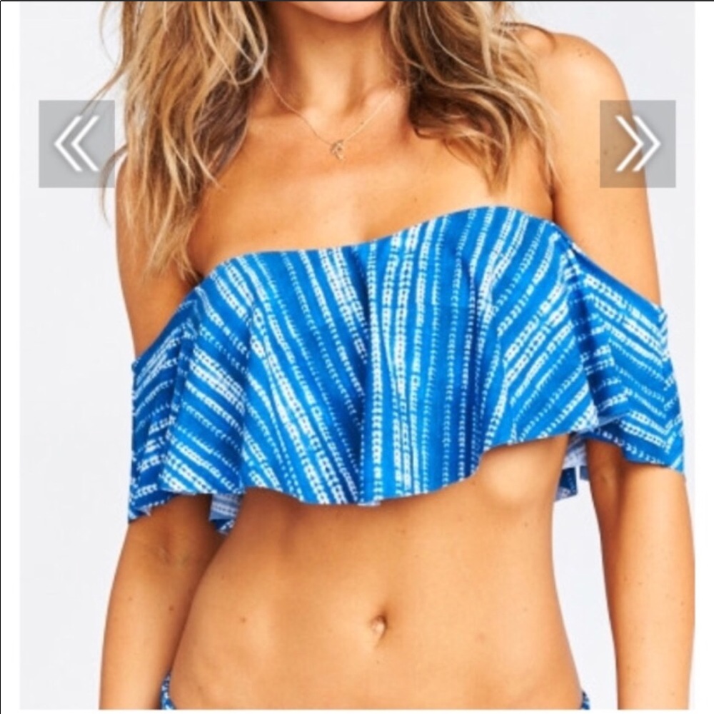 ISO ANY PRINT BONDI MUMU SWIM SET M or L